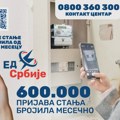 Produžen rok za prijavu stanja brojila do 10. januara