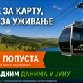 Ugrabi sat vremena za prirodu: 20% popusta na vožnju Gold gondolom u junu