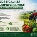 Kraljevo raspisalo više mera podrške poljoprivrednicima u 2026. Godini