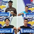 Spartak promovisao četiri igrača: Od četvrice omladinaca trojica su stranci