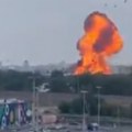 Eksplozija u Voronježu Ruski helikopter digao u vazduh skladište nafte? (video)