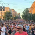 „Srbija protiv nasilja“: Poruke za pravosuđe i blokada mosta Gazela na jedanaestom protestu dela opozicije na ulicama…