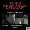 Dejan Anastasijević: „Ko mi je postavio bombe na prozor?“