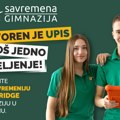 Maturanti, upis još uvek traje: Zbog velikog interesovanja, Savremena gimnazija otvara još jedno odeljenje