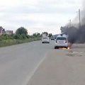 Izgoreo automobil kod Vrnjačke Banje