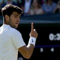 Vimbldon, deveti dan: Strašni Aklkaraz ućutkao Britance, Sabalenka preživela dramu