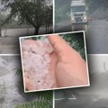 (Video) Kataklizmične scene širom Srbije: Sručilo se snažno nevreme, od pljuska se ništa ne vidi: Tuče i jak grad, sve se…