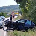 Sudar kamiona i automobila na putu Niš–Svrljig: Vozač „audija“ zatražio pomoć, saobraćaj otežan