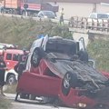Preticao kamion, pa izgubio kontrolu nad vozilom i prevrnuo se na krov: Teška nezgoda kod Zlatibora