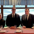 "Uvek je dobro sresti se sa iskrenim prijateljem": Vučić razgovarao sa Orbanom i Dodikom (foto)