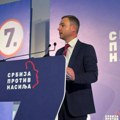 Miroslav Aleksić u Kraljevu: Građane Srbije ponižava bahata manjina