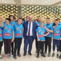 Gradonačelnik Cvetanović na svečanosti povodom proglašenja Hajnca Rumenige za novog ambasadora Sportskih igara mladih
