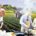 Emanuel Žiofre na Poljoprivrednom sajmu u Novom Sadu