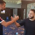 Ognjen Dobrić iznenadio Miloša Janičića, došao da mu pruži podršku pred UFC spektakl u Areni
