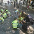 Mališani vrtića Palčić bojama oživeli Ulicu Nade Tomić tokom Evropske nedelje mobilnosti