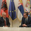 Oproštajna poseta: Predsednik Vučić primio ambasadora Albanije Iljira Bočku (foto, video)