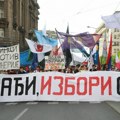 Protest studenta i građana u Beogradu, traže raspisivanje izbora
