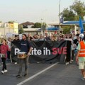 VIDEO Protestna šetnja do zatvora na Klisi - za oslobođenje svih uhapšenih
