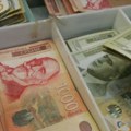 Srednji kurs dinara za evro sutra 117,3719 dinara