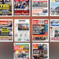 Naslovne strane sutrašnjih novina: Prelistavanje štampe za subotu, 17. oktobar 2026. godine