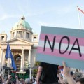 Završen 10. Protest "Srbija protiv nasilja": Učesnici nosili transparente posvećene ubijenoj Noi