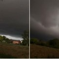 Nevreme stiglo u Srbiju! Apokaliptični prizori neba kod Vrbasa: U Novom Sadu kiša, Frušku goru pokosio grad! (video)
