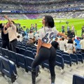 VIDEO Hrvatica zaludela sve na stadionu Reala: Svi gledali u nju tokom spektakla
