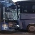 VIDEO Još jedan sudar dva autobusa, ovaj put u Zemunu: Troje povređenih