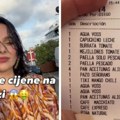 Nina pokazala račun iz restorana na Ibici, ljudi u šoku: "Ležaljke koštaju po 100 evra, sladoled 30" (video)