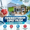 Besplatni preventivni kardiološki pregledi sutra u Prvoj Kutini