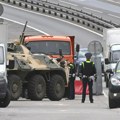 Kamioni blokiraju most na oko 100 km od Moskve