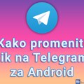 Kako promeniti jezik na Telegram-u za Android