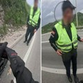 Hit snimak policajca i stranog državljanina: Saobraćajac ga zaustavio, a kad se obratio na engleskom nastao haos