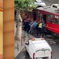 Građani u akciji spasavanja tramvaja u Beogradu
