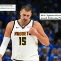 Ovako američki mediji pišu o MVP nagradi koju Jokić nije dobio: "Srbin skinut sa trona, sve je kao po skripti"