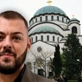 "Hvala ti, Bože", Sloba Vasić nakon izlaska iz "Laze" otišao u Hram da se pokloni Pojasu Presvete Bogorodice (video)