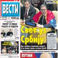 Čitajte u “Vestima”: Svet uz Srbiju
