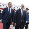 Donald Tusk i Kirjakos Micotakis stigli u Beograd