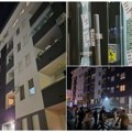 (Foto/video) ekstremni blokaderi ponovo ispred zgrade gradonačelnika Mićina Sukobili se sa vozačima, blokirali žile kucavice…