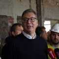 Uživo Vučić obilazi radove na sanaciji i adaptaciji porodilišta Višegradska
