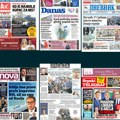 Naslovne strane sutrašnjih novina: Prelistavanje štampe za nedelju, 23. novembar 2025. godine