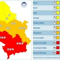 Šumadija pod narandžastim meteoalarmom: Moguće nepogode, pljuskovi i grad