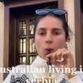 Evo šta je ovu australijanku zgrozilo u Leskovcu "Smrad je užasan, ne mogu ni da jedem" (video)