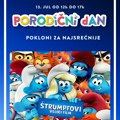 Водимо вас на породични дан уз ШТРУМПФОВЕ