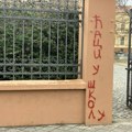 Vučević optužio Mariju Vasić da je napisala grafit "Ćaci u školu"