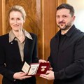 Zelenski odlikovao Kaju Kalas Ordenom kneginje Olge