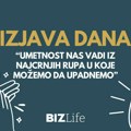 Izjava dana: „Umetnost nas vadi iz najcrnjih rupa u koje možemo da upadnemo“