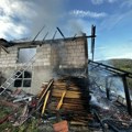 Veliki požar u Caganjama: Zapalila se radionica, gust dim prekrio selo