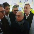Predsednik Vučić obišao radove na Severnoj obilaznici oko Kragujevca