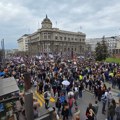 Protest ispred Ustavnog suda, skraćena sednica na Zvezdari